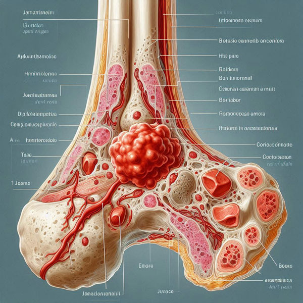 تصویر تومور استخوان