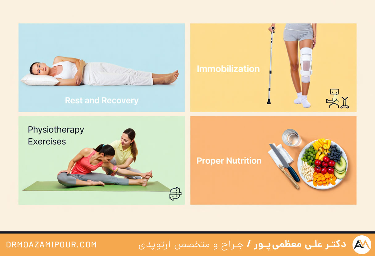 درمان شکستگی لگن بدون جراحی