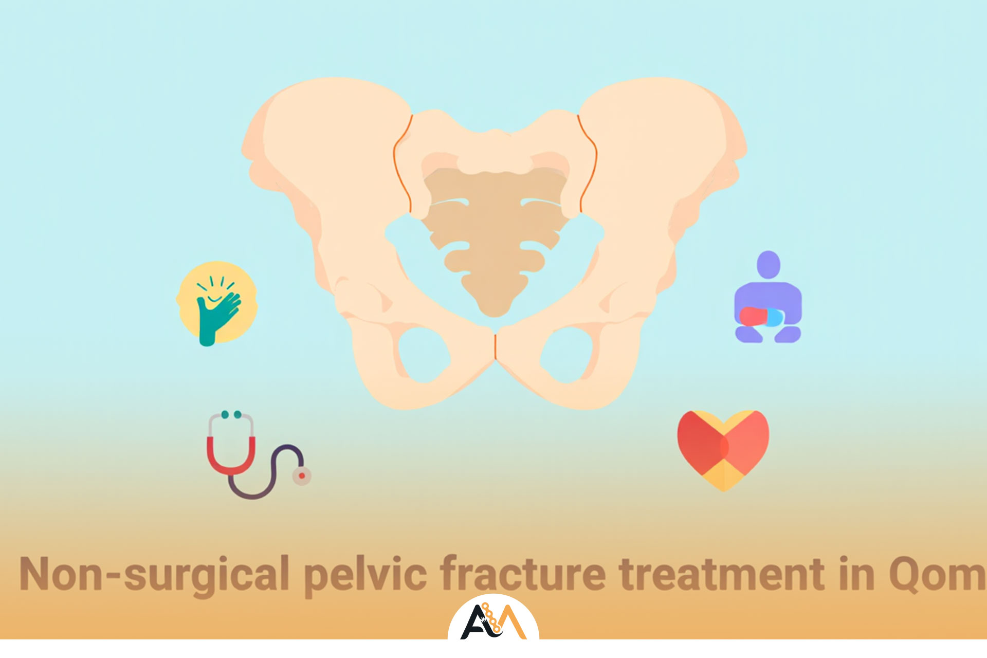 درمان شکستگی لگن بدون جراحی در قم