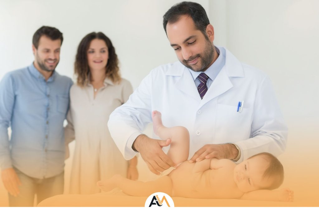 چکاپ مفاصل نوزاد در قم