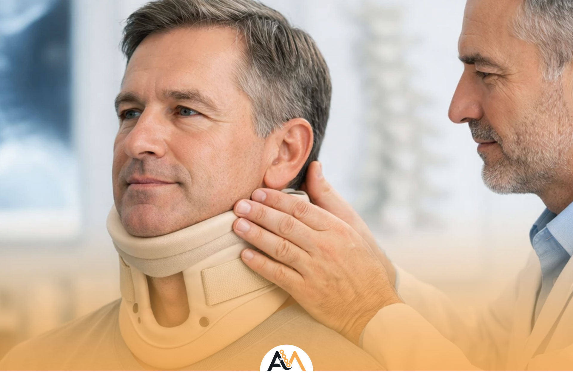 درمان شکستگی گردن