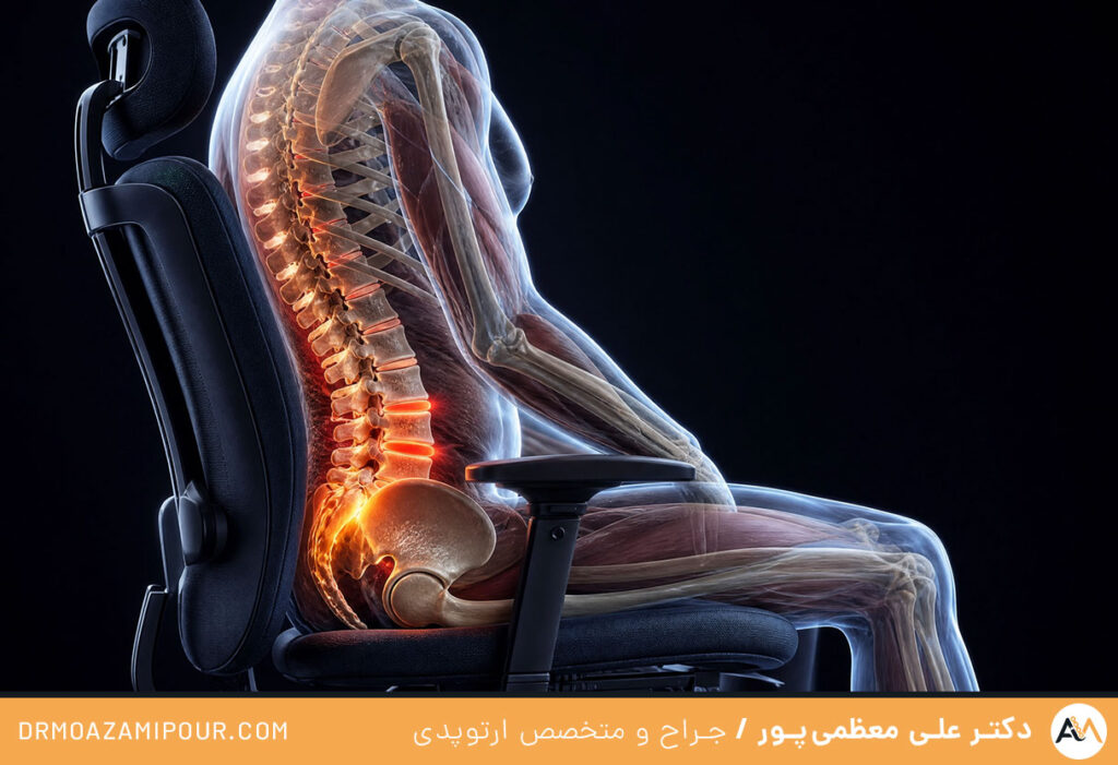 عوارض کار طولانی مدت پشت میز