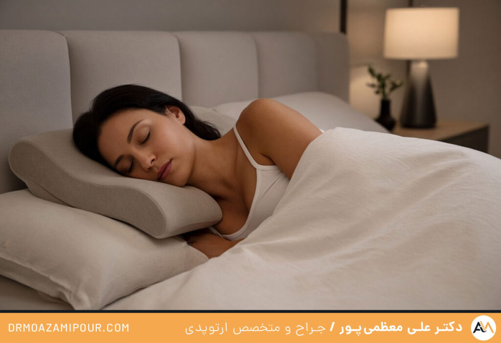  بالش طبی برای گردن درد