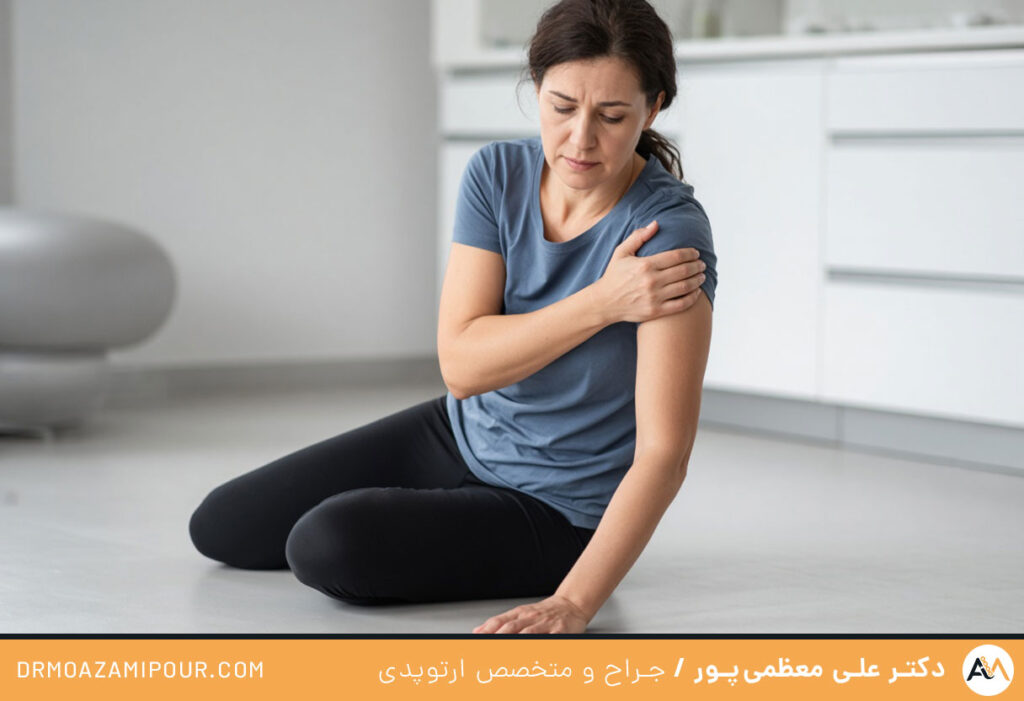علائم کشیدگی رباط کتف