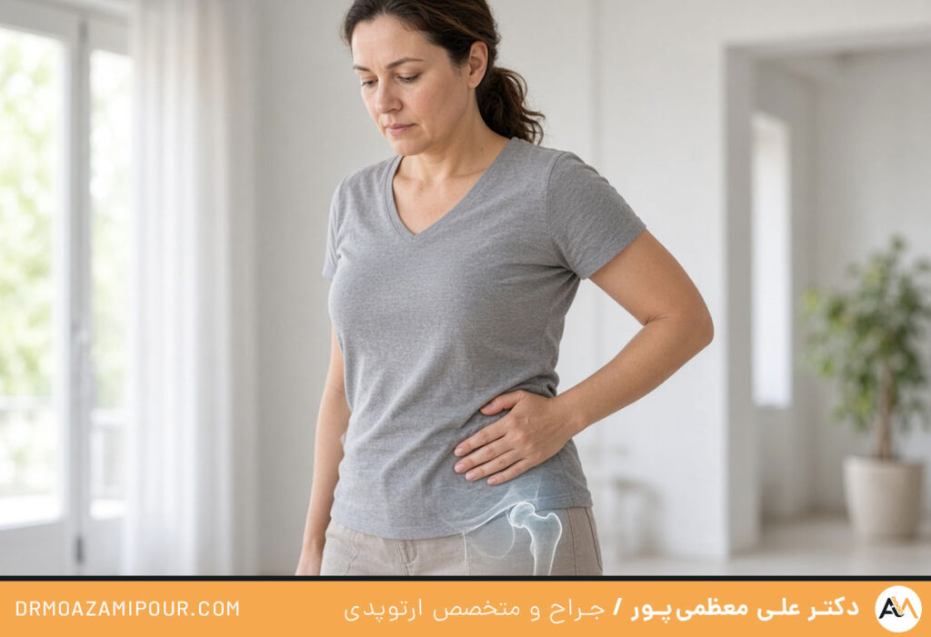 نکروز آواسکولار لگن