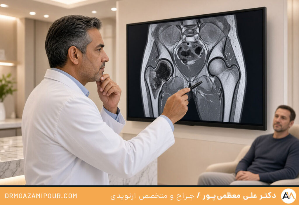علت مرگ بافت استخوان لگن